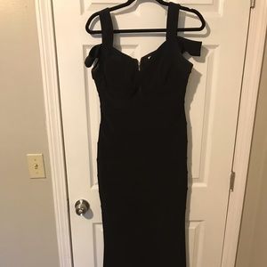 Black Bodycon Formal Gown